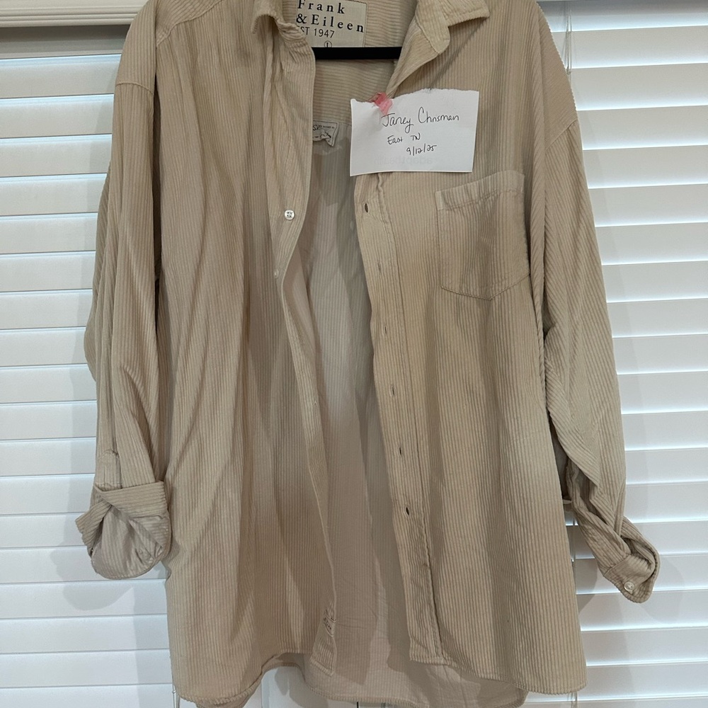 Frank & Eileen Corduroy button down